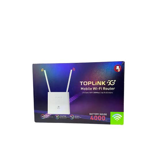 Routeur Wi-Fi mobile ultra rapide Toplink 5G avec batterie