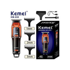 Tondeuse à cheveux rechargeable Kemei km-658