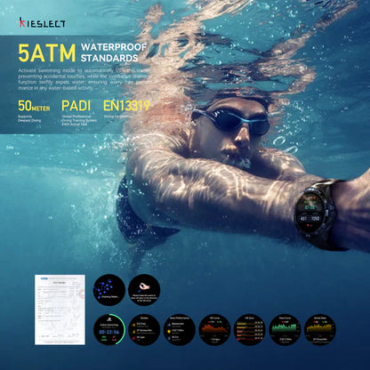 Kieslect Watch Actor with GPS+5ATM